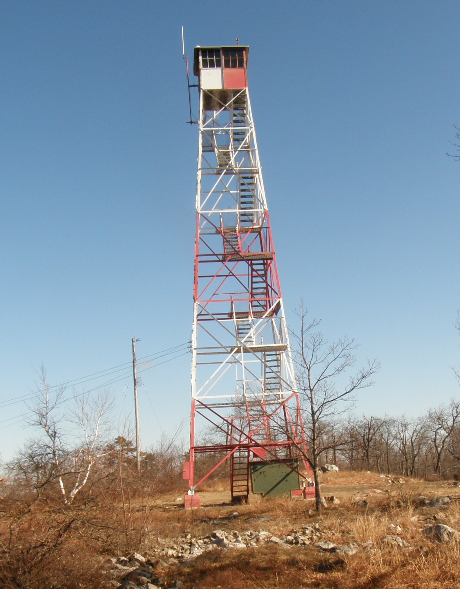 AT in New Jersey Catfish Fire Tower