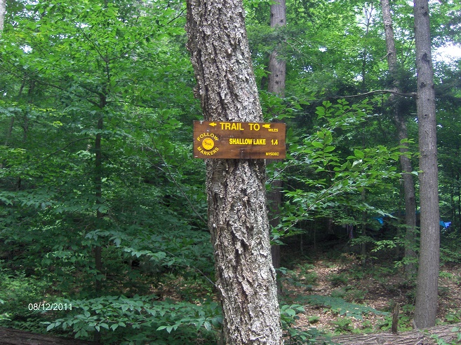 Shallow Lake DEC Sign