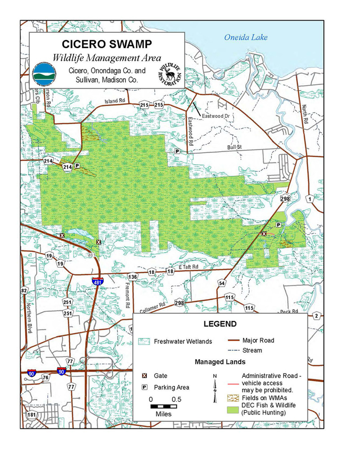 Cicero Swamp Wildlife Management Area